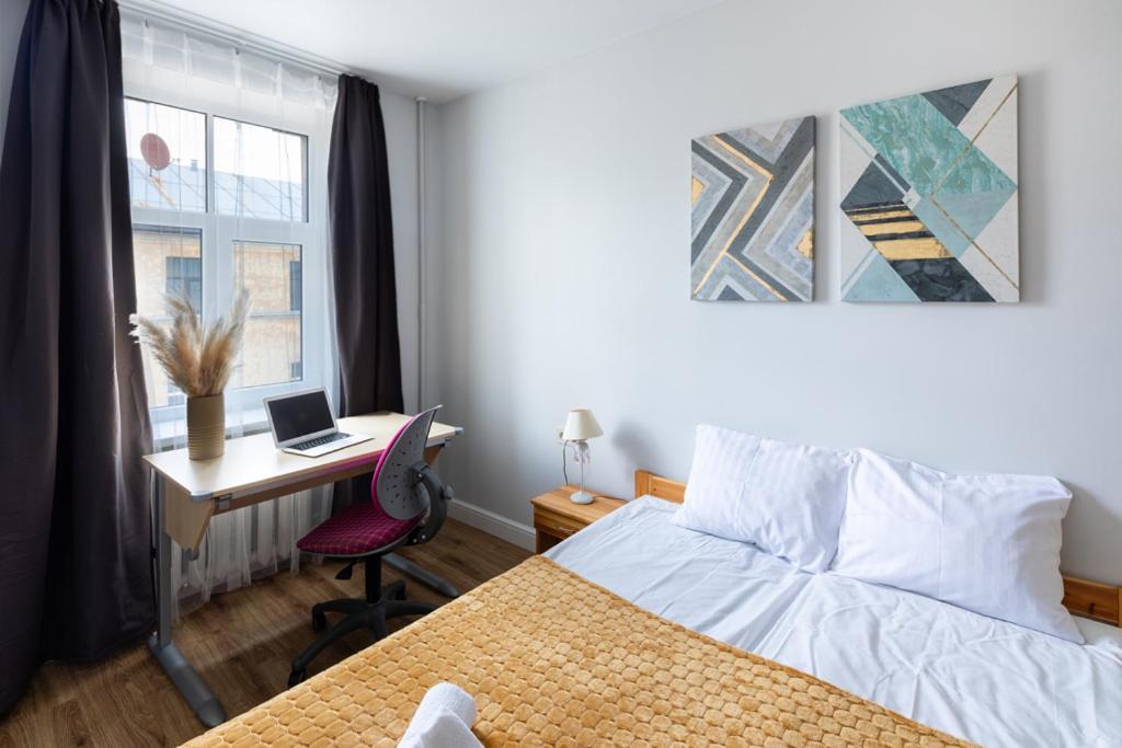 Cozy 2 Bedroom Apartment In Riga Centre Exteriör bild